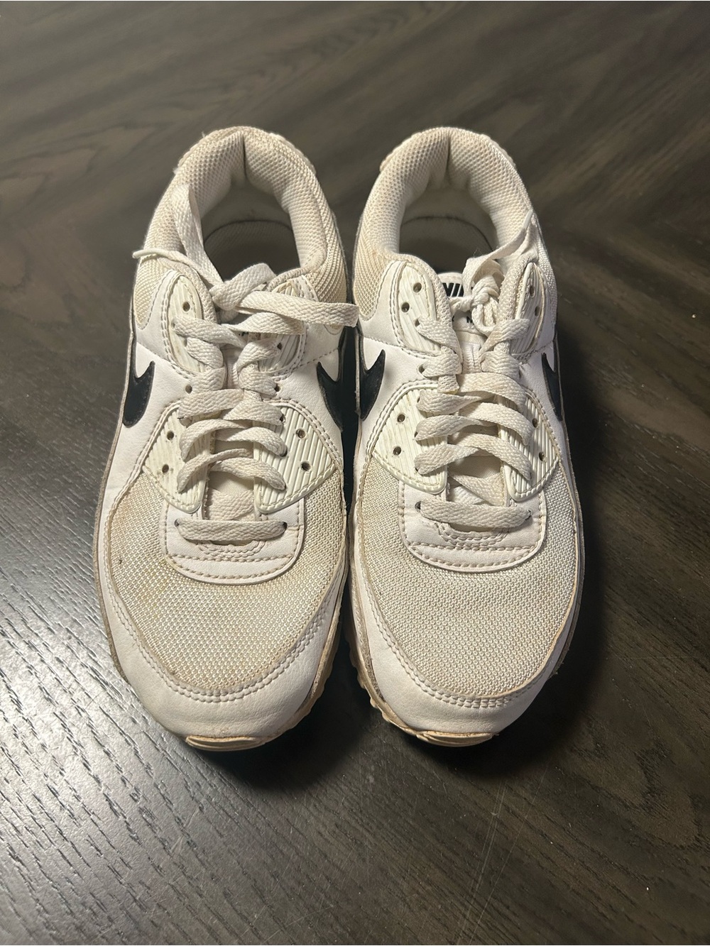 Nike air max Classic White and Black womens Athletic Sneakers